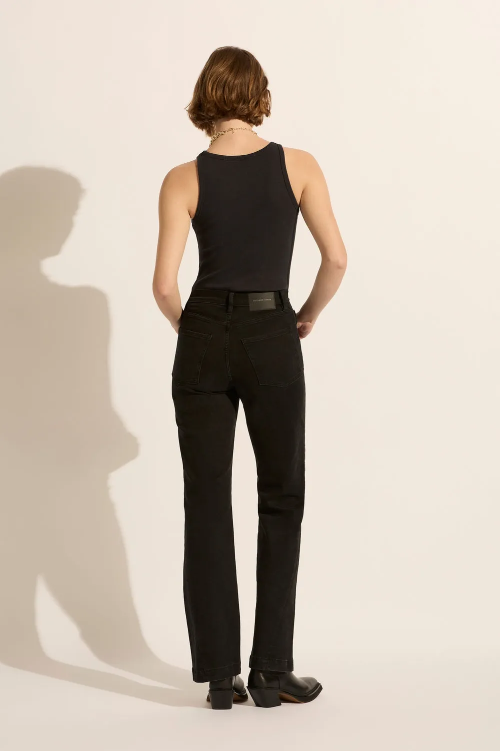 Ren High Flare Jean Black