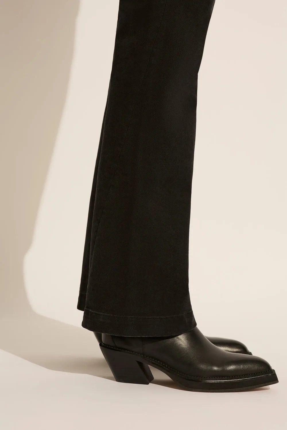 Ren High Flare Jean Black