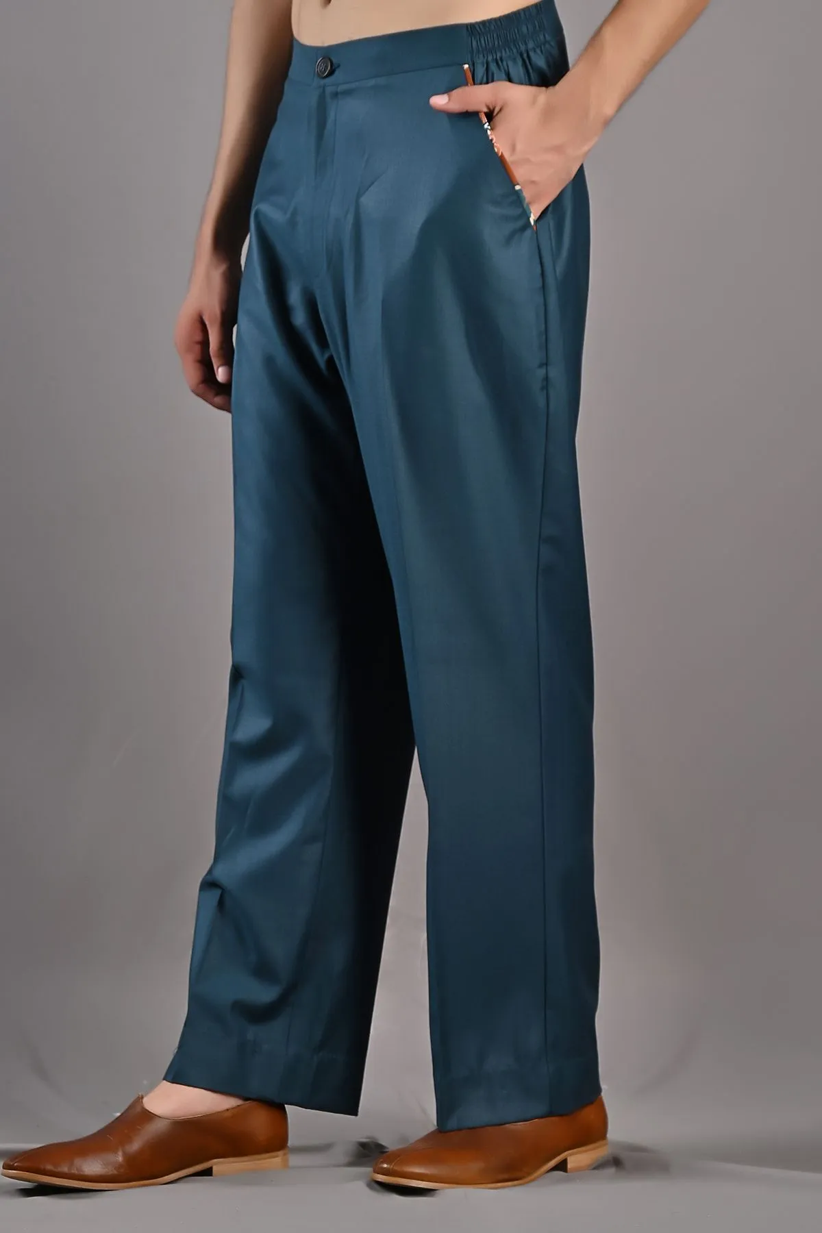 Ren Multi Printed Bandhgala Jacket With Pant