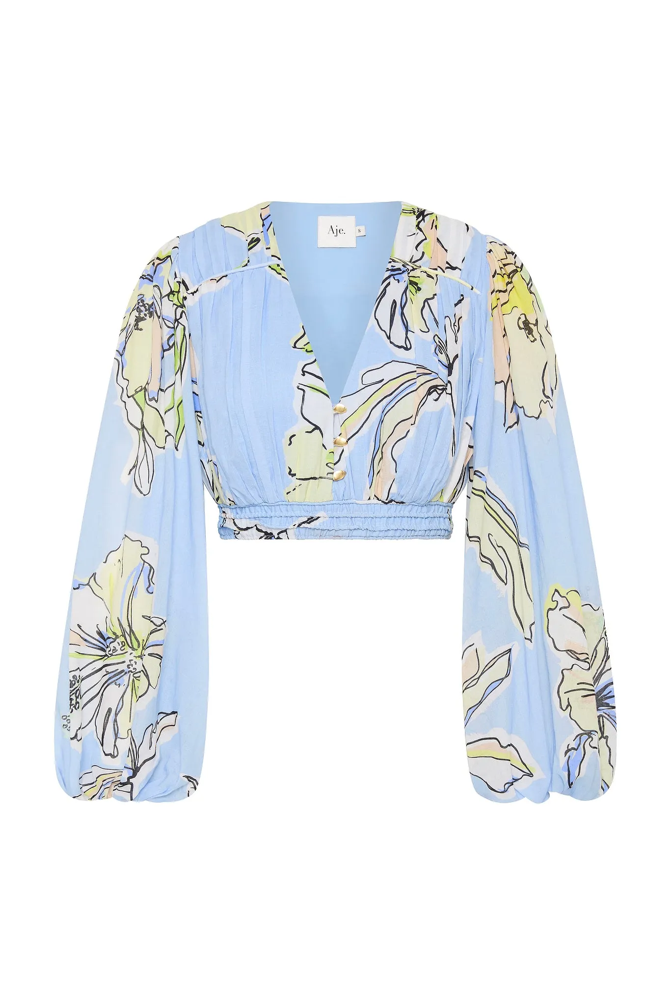 Romantica Voile Crop Top