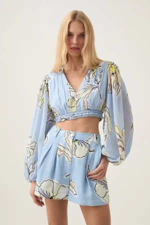 Romantica Voile Crop Top