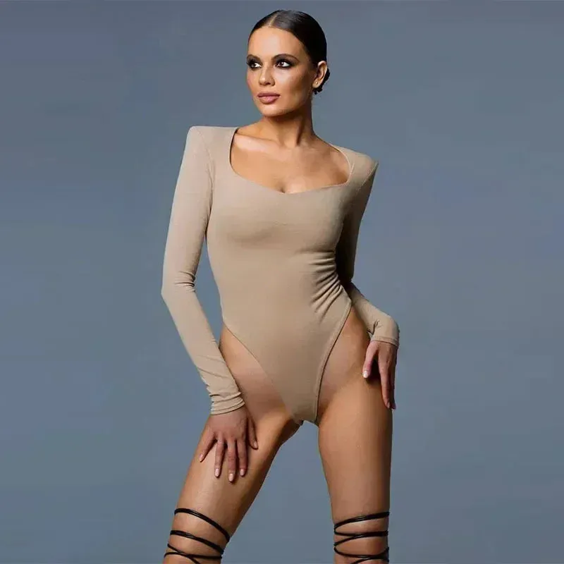 Sexy Bodysuit Jumpsuit Women Ropa De Mujer One-pieces Playsuit Nightclub Outfits Bodysuits Womens Clothing Combinaison Femme