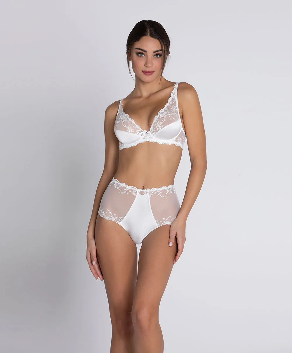Shorty sexy en soie