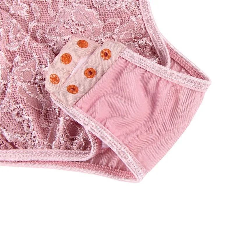 Sleeveless Lace Teddy Bodysuit