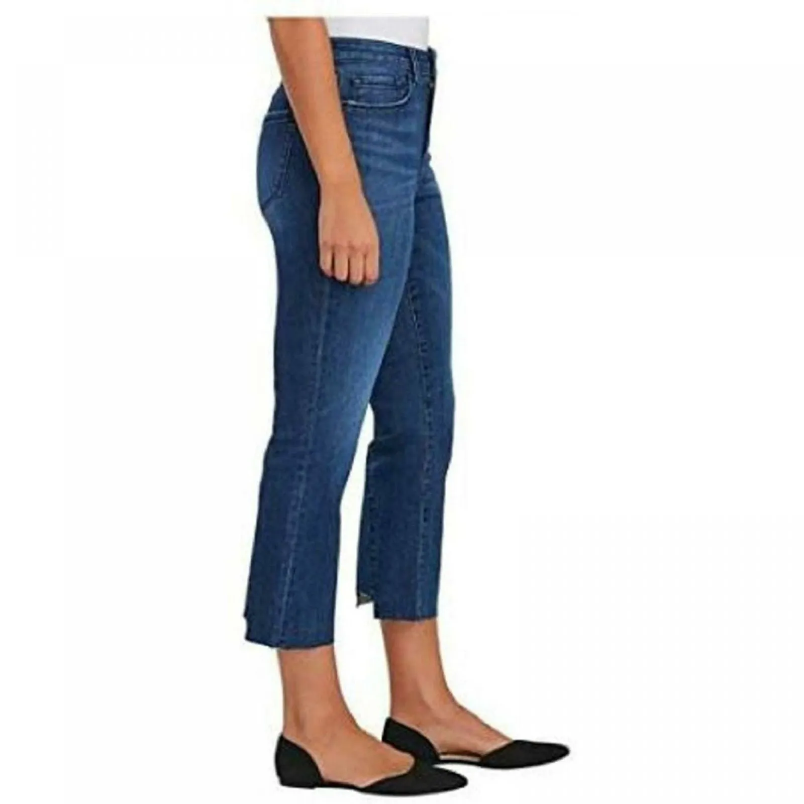 Social Standard by Sanctuary Women's Mid Rise Kick Crop Jeans