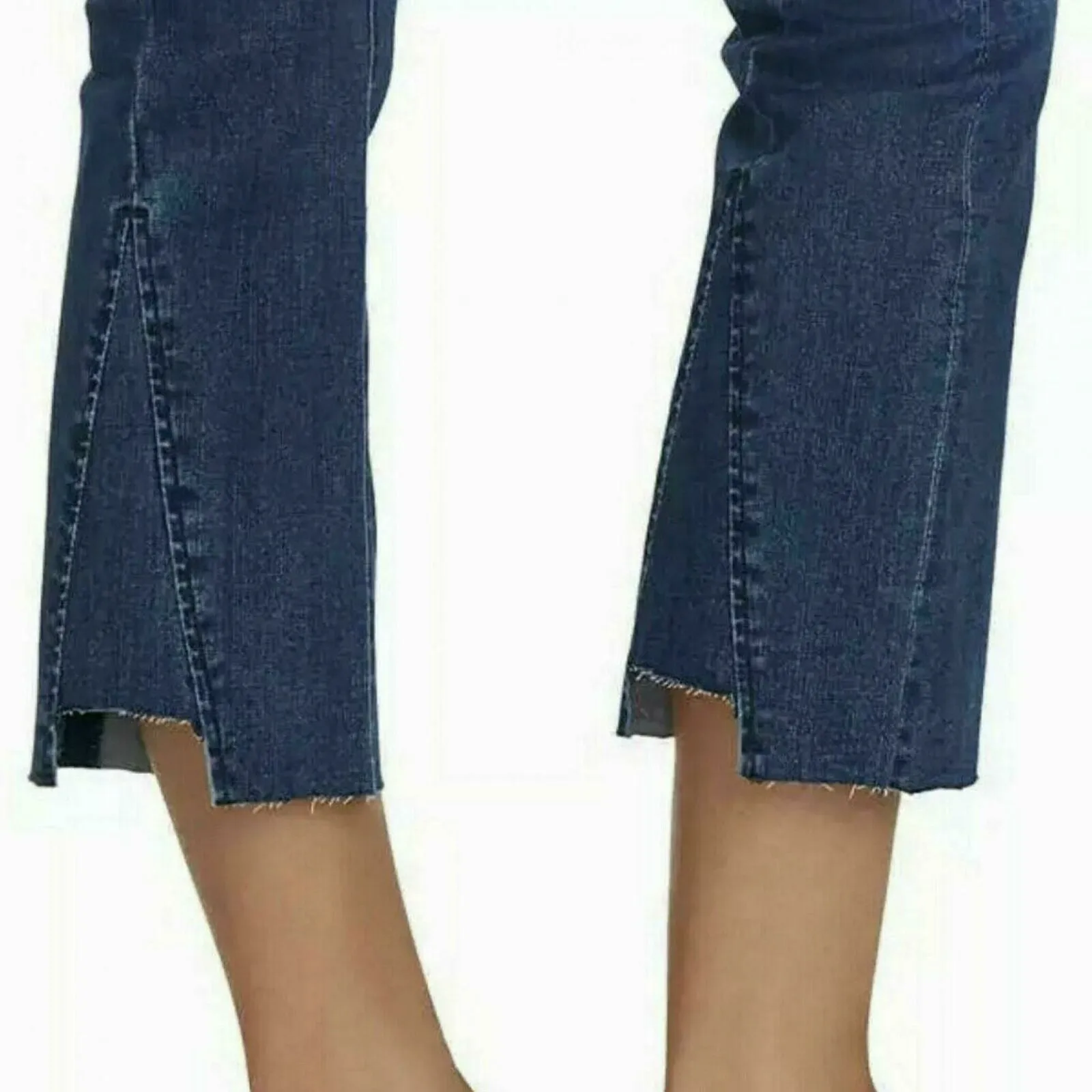 Social Standard by Sanctuary Women's Mid Rise Kick Crop Jeans
