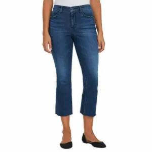 Social Standard by Sanctuary Women's Mid Rise Kick Crop Jeans