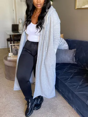 Split Joint Hooded Outerwear
