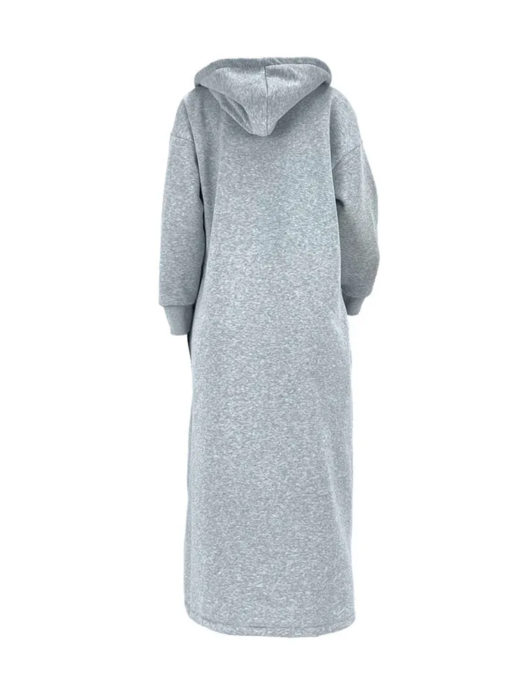 Split Joint Hooded Outerwear