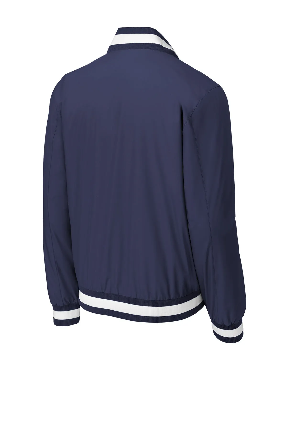 Sport-Tek Insulated Varsity Jacket JST58 True Navy