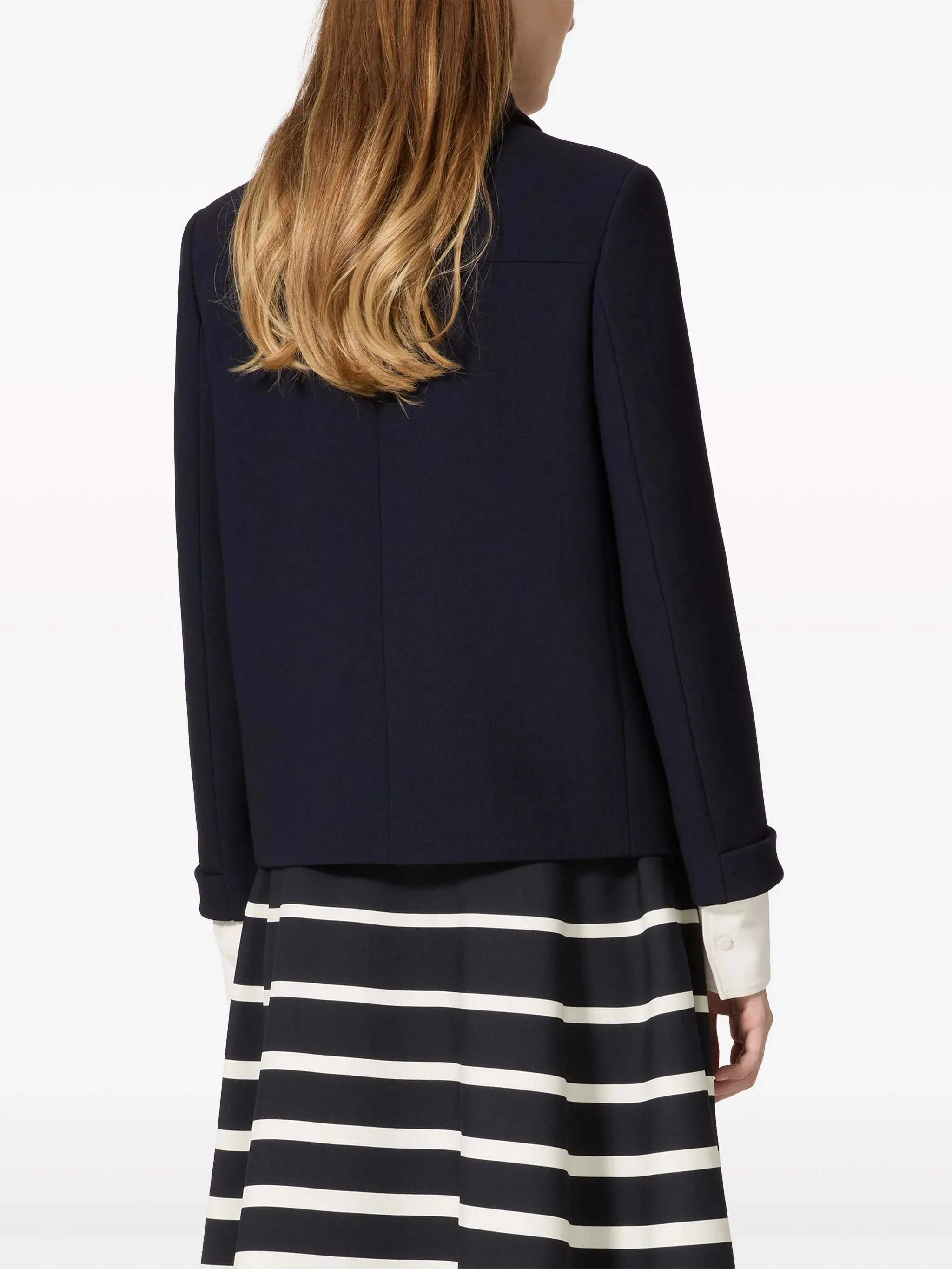 Stable wool-blend logo-plaque coat virgin All-inclusive selection