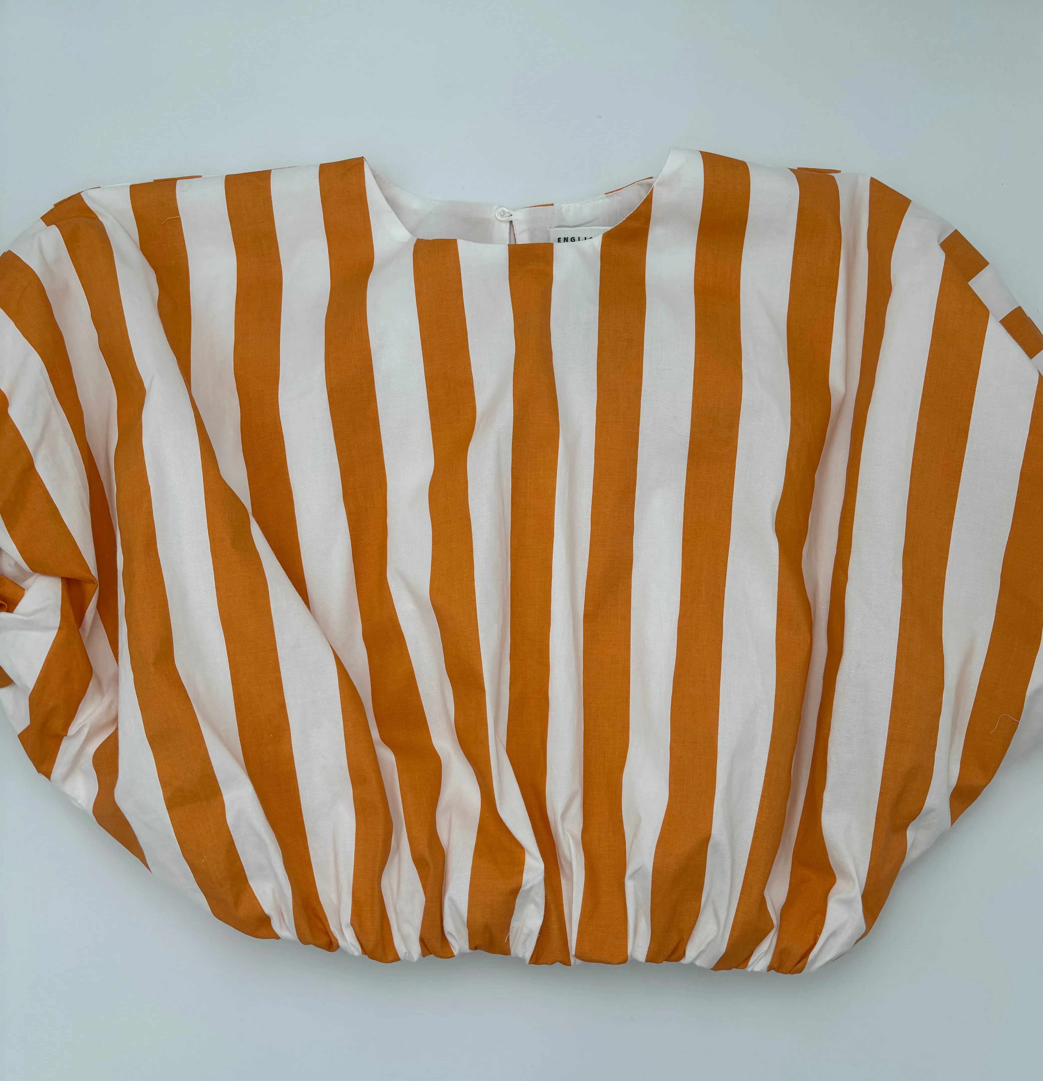 Striped Blouson Top