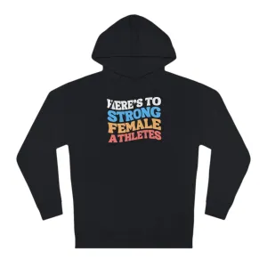 Strong Female Athletes Adult Hooded Sweatshirt