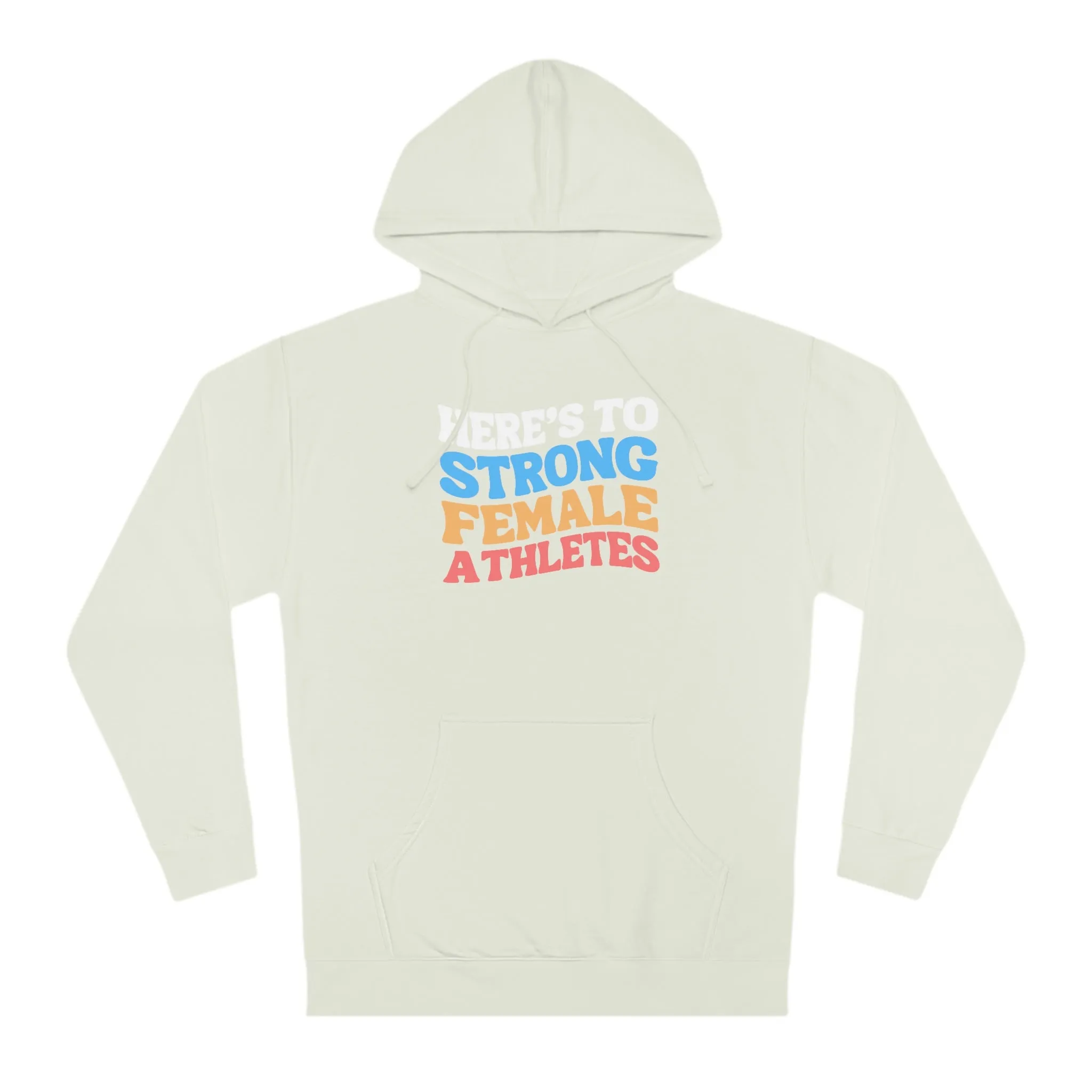 Strong Female Athletes Adult Hooded Sweatshirt