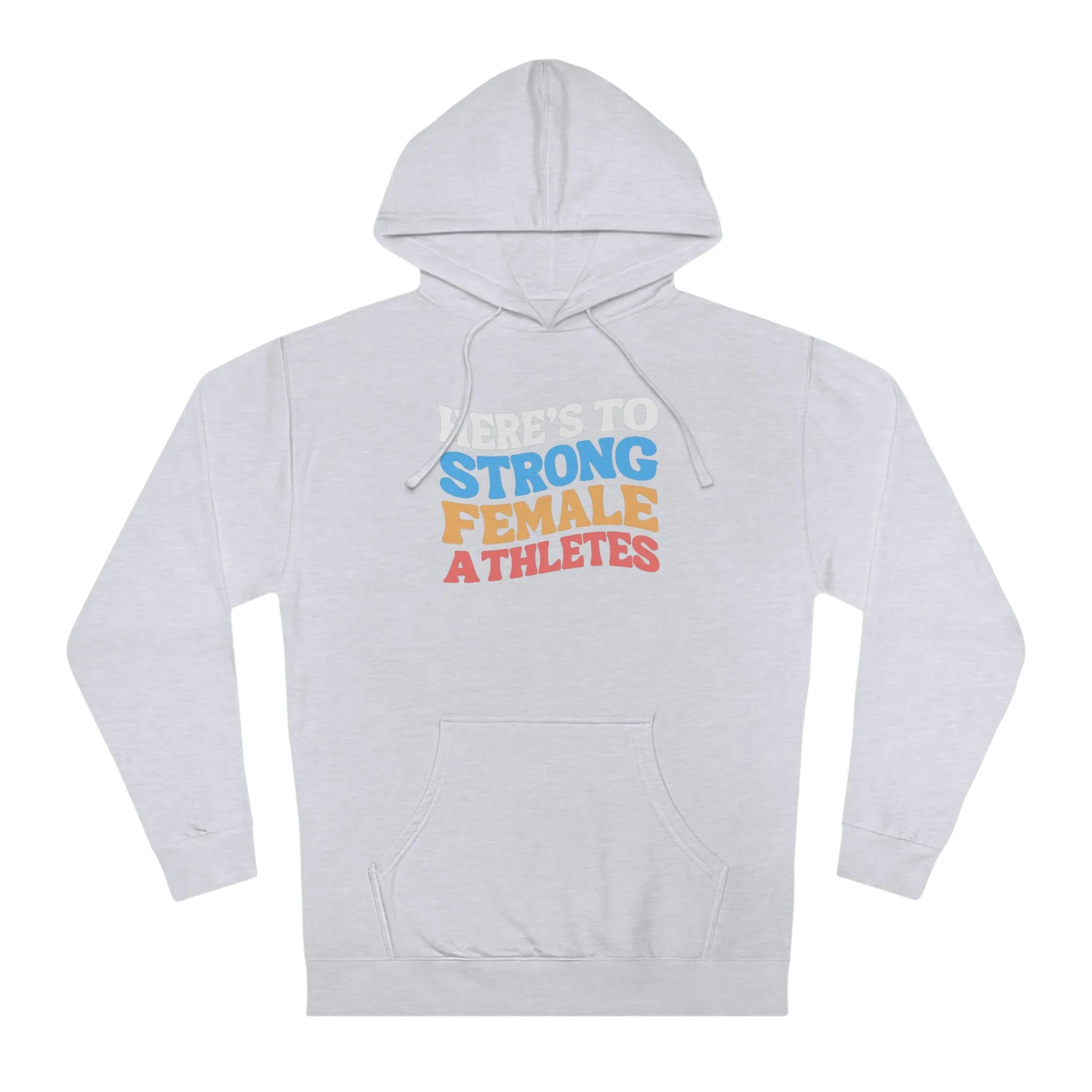 Strong Female Athletes Adult Hooded Sweatshirt