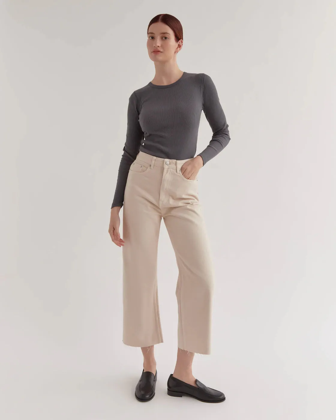 Super High Waist Flare Jean