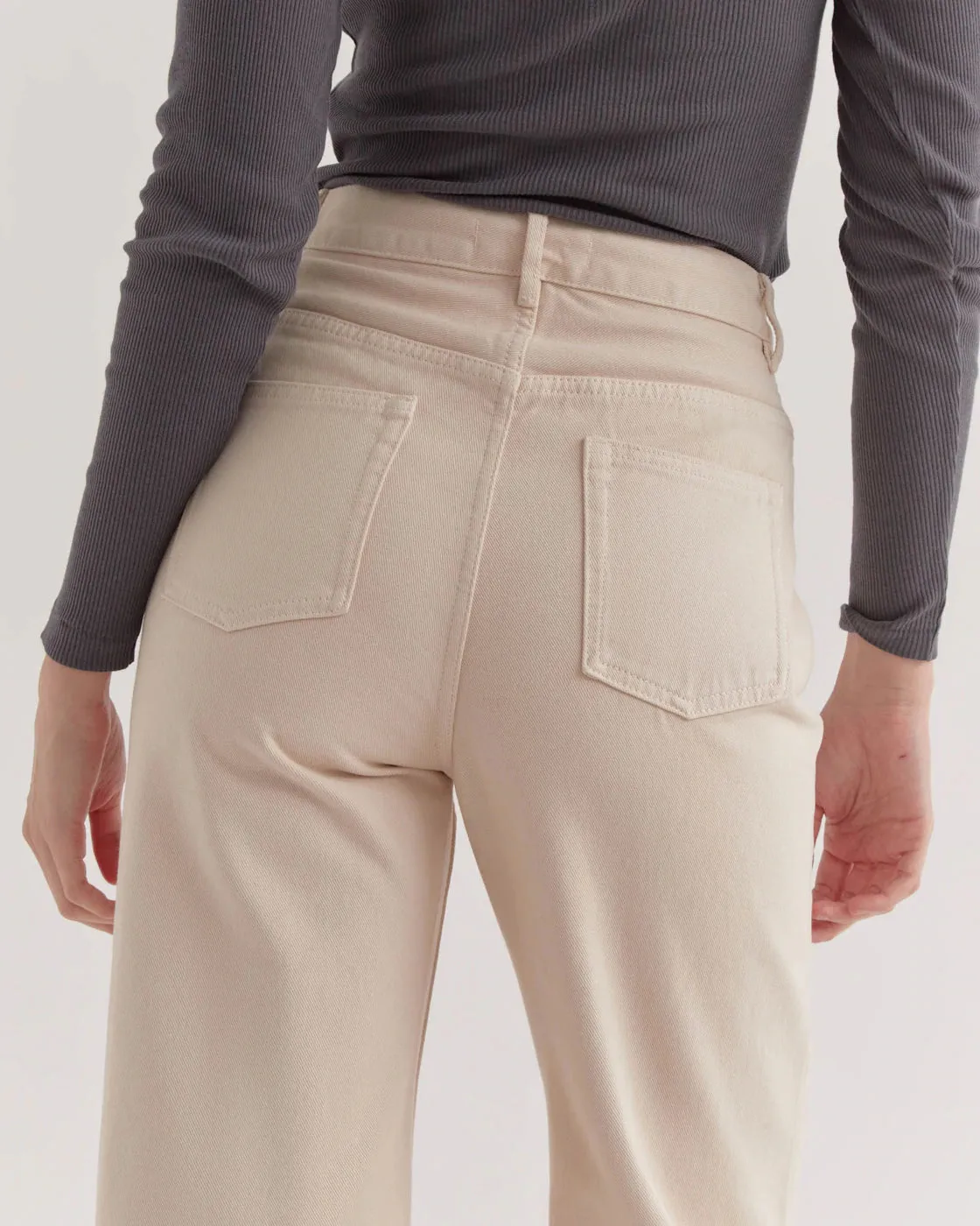 Super High Waist Flare Jean
