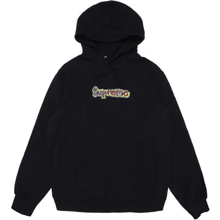 Supreme Gonz Logo Hooded Sweatshirt- Black