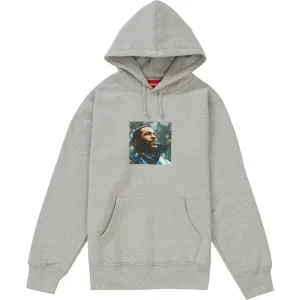 Supreme Marvin Gaye Hooded Sweatshirt- Heather Grey