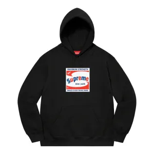 Supreme Shine Hooded Sweatshirt- Black