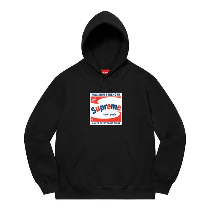 Supreme Shine Hooded Sweatshirt- Black