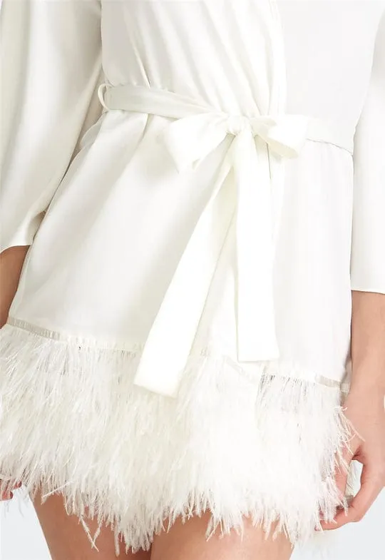 Swan Cover Up - Ivory