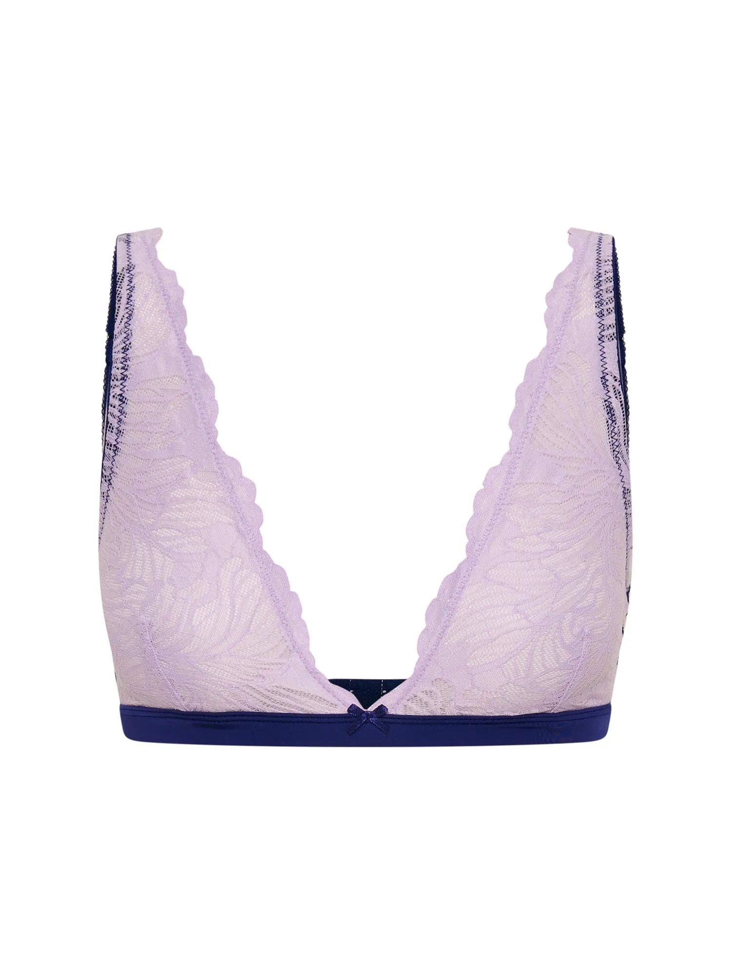 Sylvie Bralette & Ines Midi Brief Set Riviera Blue