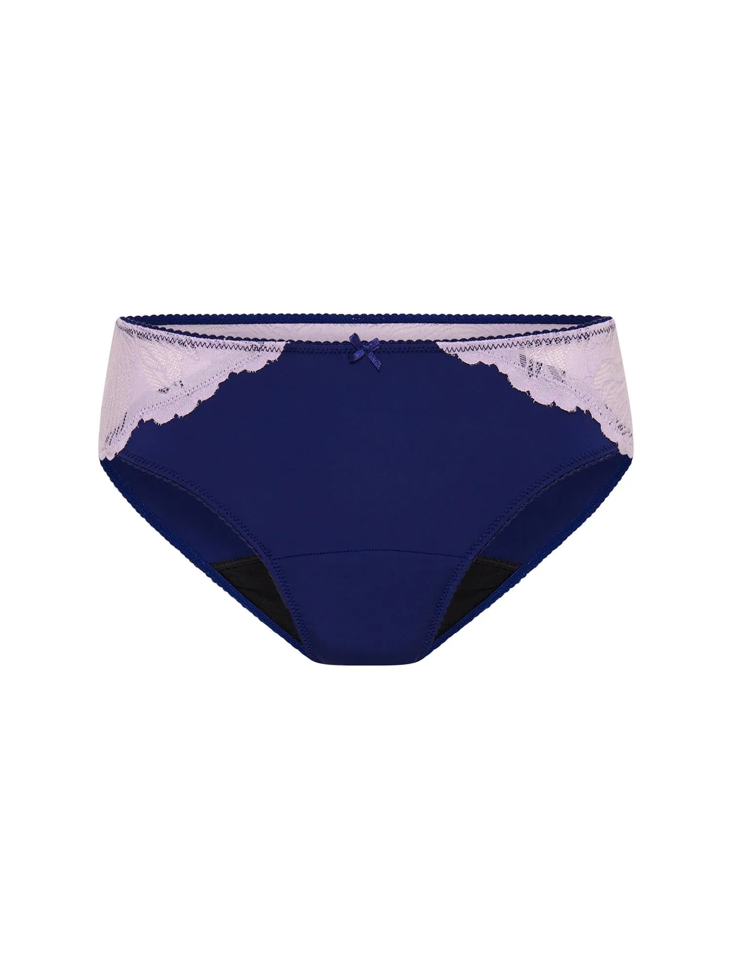 Sylvie Bralette & Ines Midi Brief Set Riviera Blue