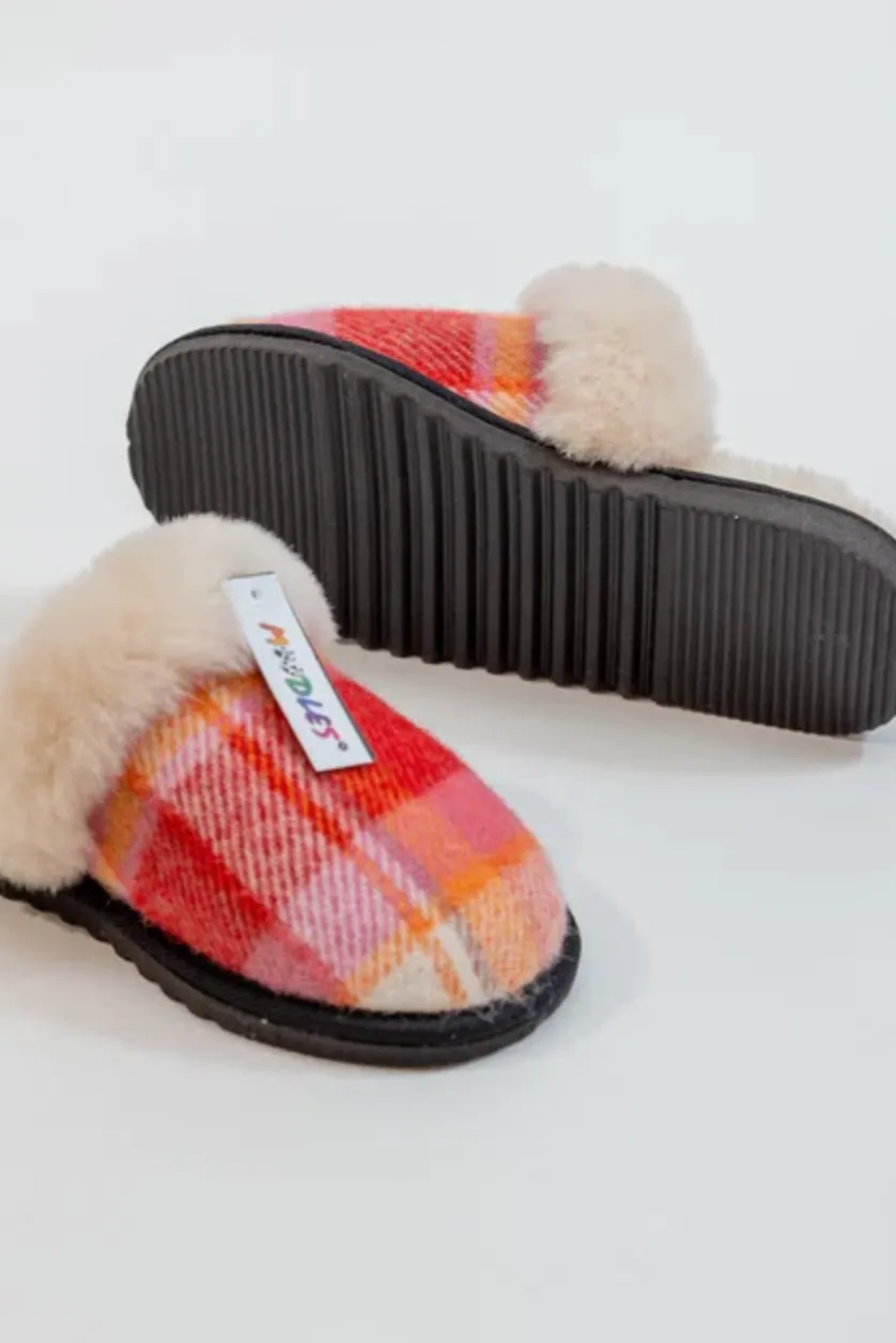 Tartan Moodle Slippers