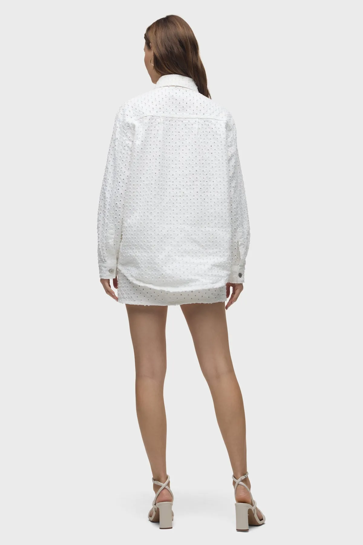 Tattered Shacket