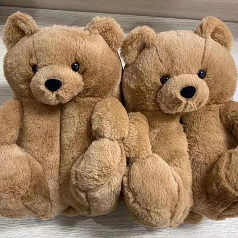 Teddy Bear Slippers