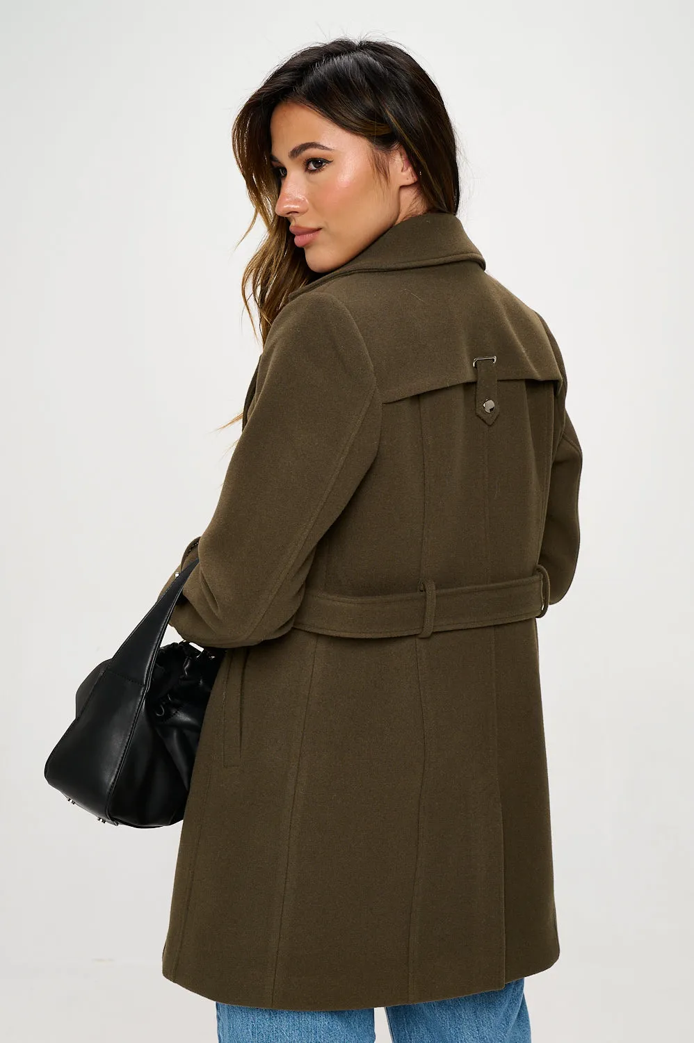 Terra Tactical Vegan Wool Peacoat