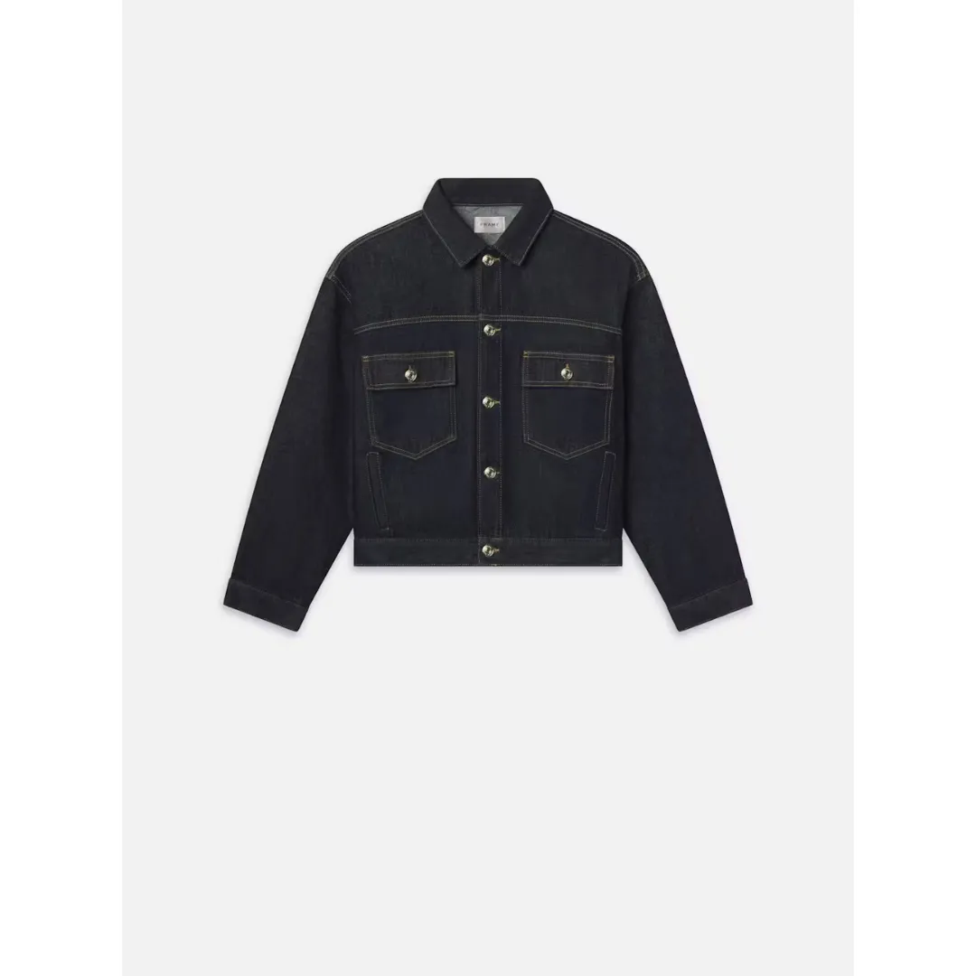 The Boxy Jacket - Rinse