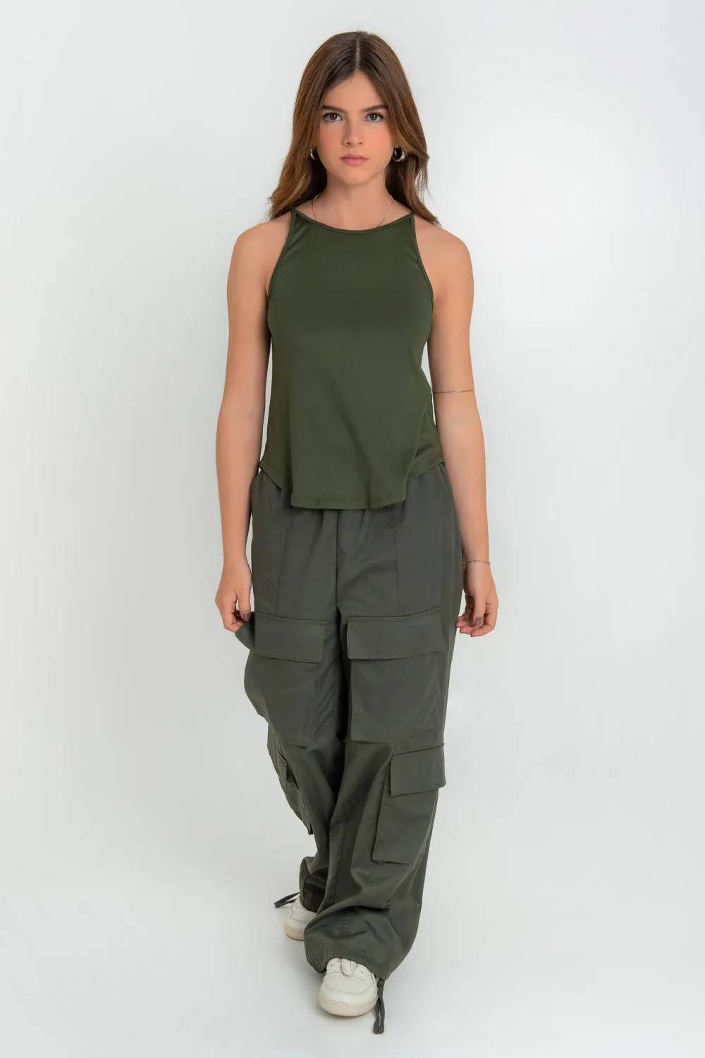 Top halter con tirantes