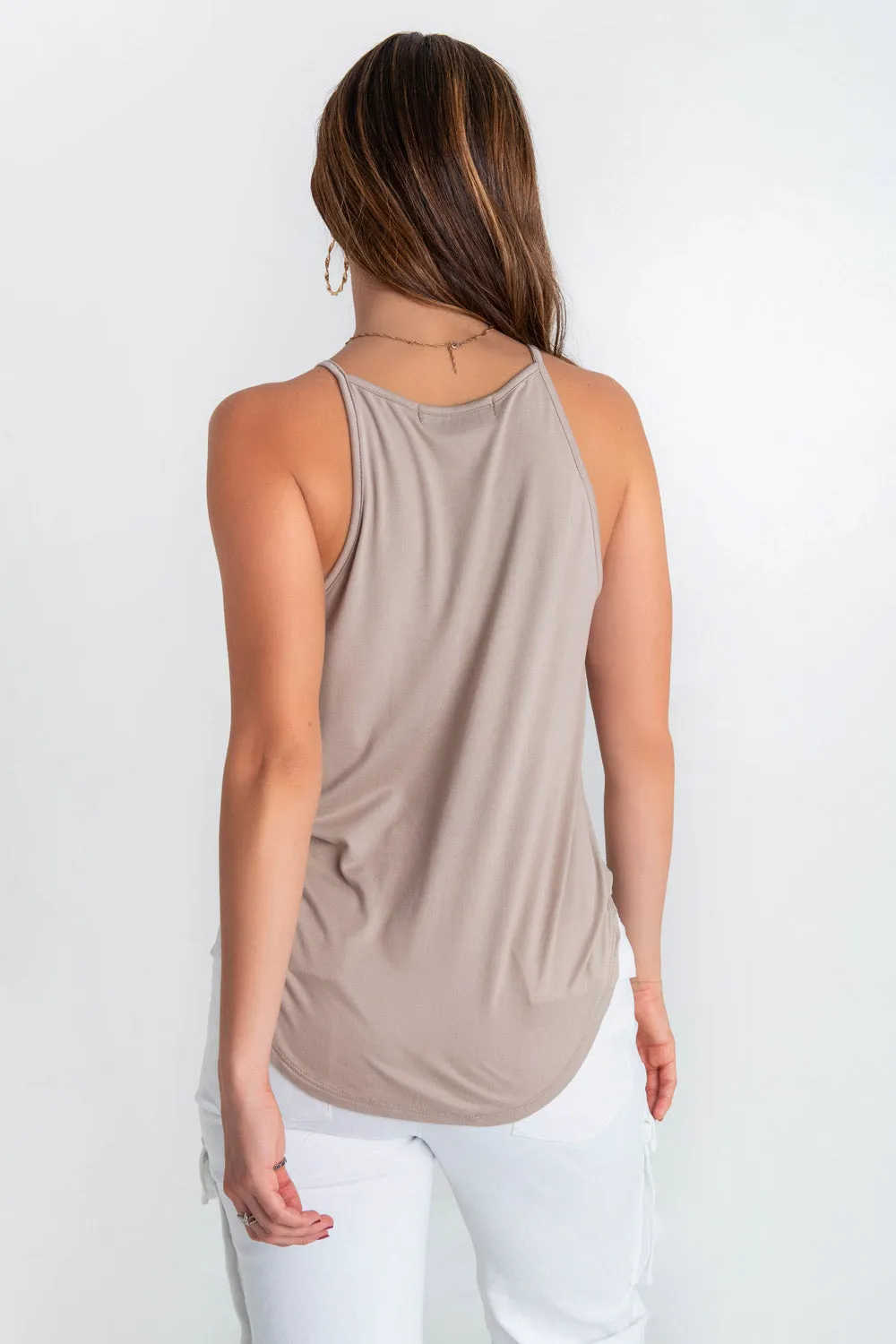 Top halter con tirantes