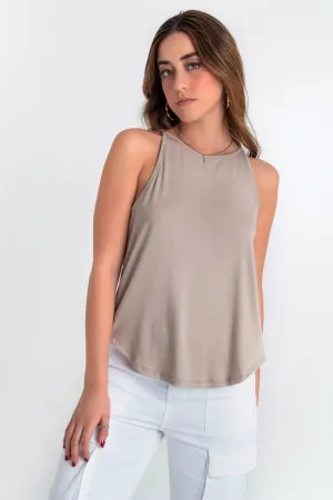 Top halter con tirantes