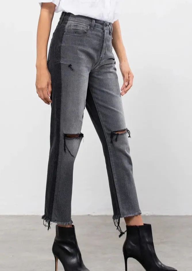 Tracey Two Tone Cutoffs