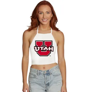 Utah White Halter Top