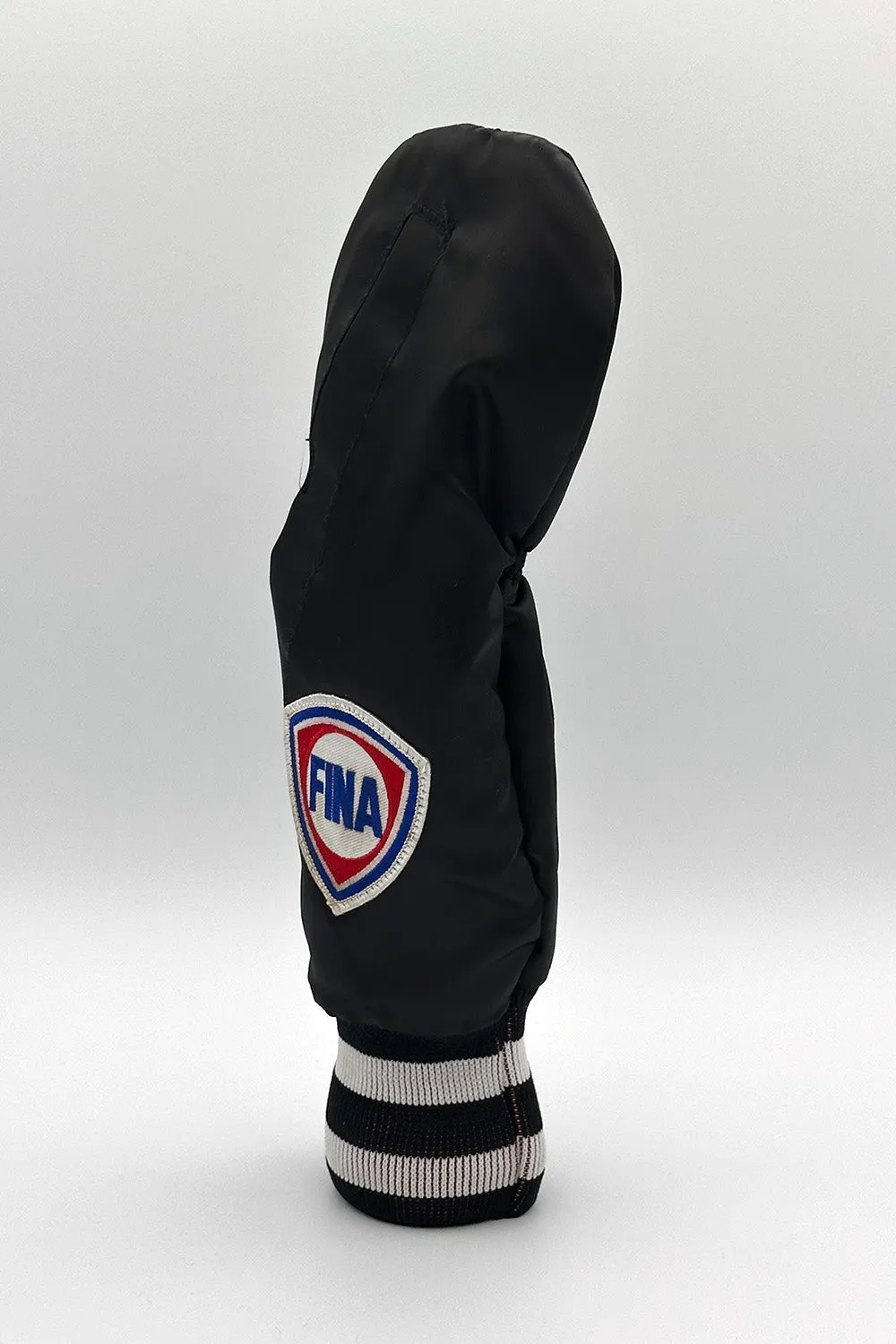 Vintage Custom Head Cover Set  / Driver / 1W / Fairway Wood / FW / Utility / Hybrid / UT / Black / OGHCP001-Black Set
