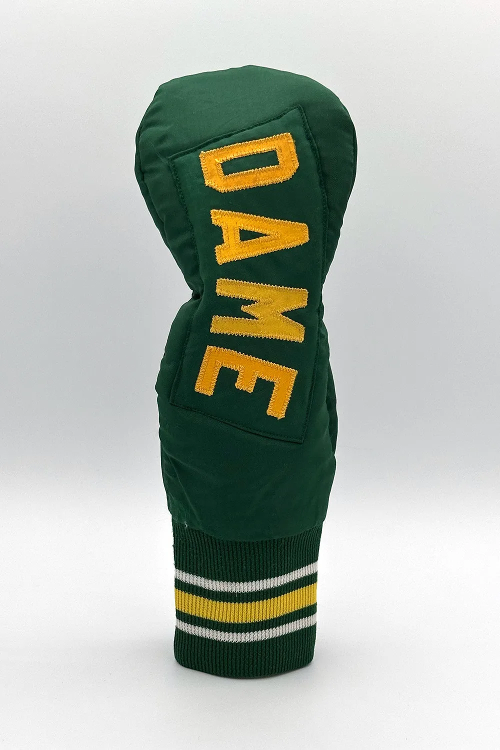 Vintage Custom Head Cover Set  / Driver / 1W / Fairway Wood / FW / Utility / Hybrid / UT / Green / OGHCP001-Grteen Set