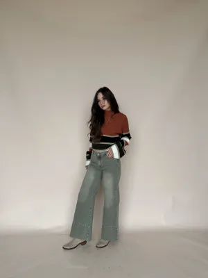 Vintage Olive Jean