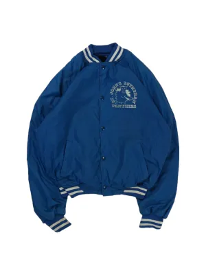 Vintage St. Johns blauw varsityjack