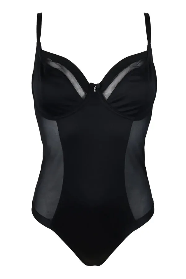 Viva Luxe Underwired Body - Black