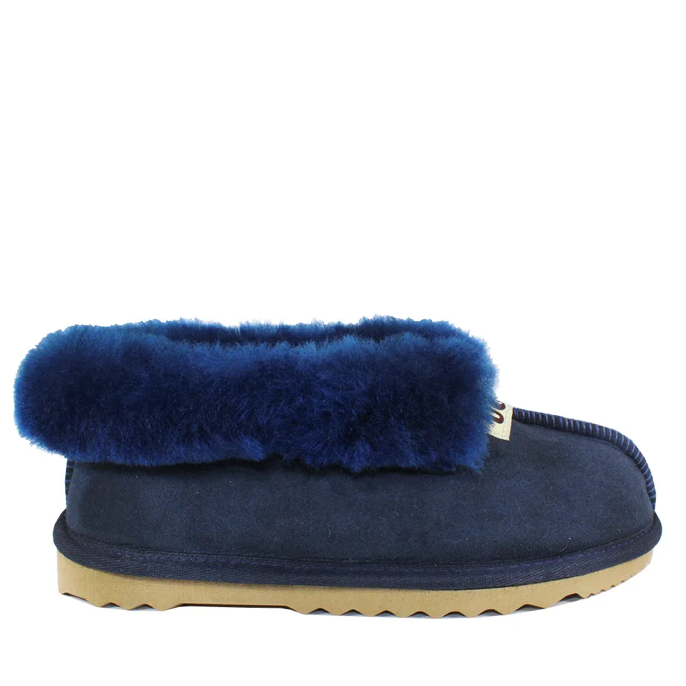 WARATAH UGG® Australian Made Sheepskin Slipper - Navy