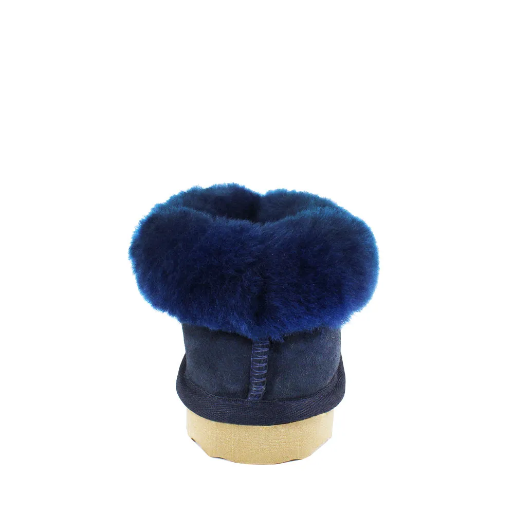WARATAH UGG® Australian Made Sheepskin Slipper - Navy