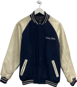 Warner Brothers Blue Looney Tunes Varsity Jacket UK S