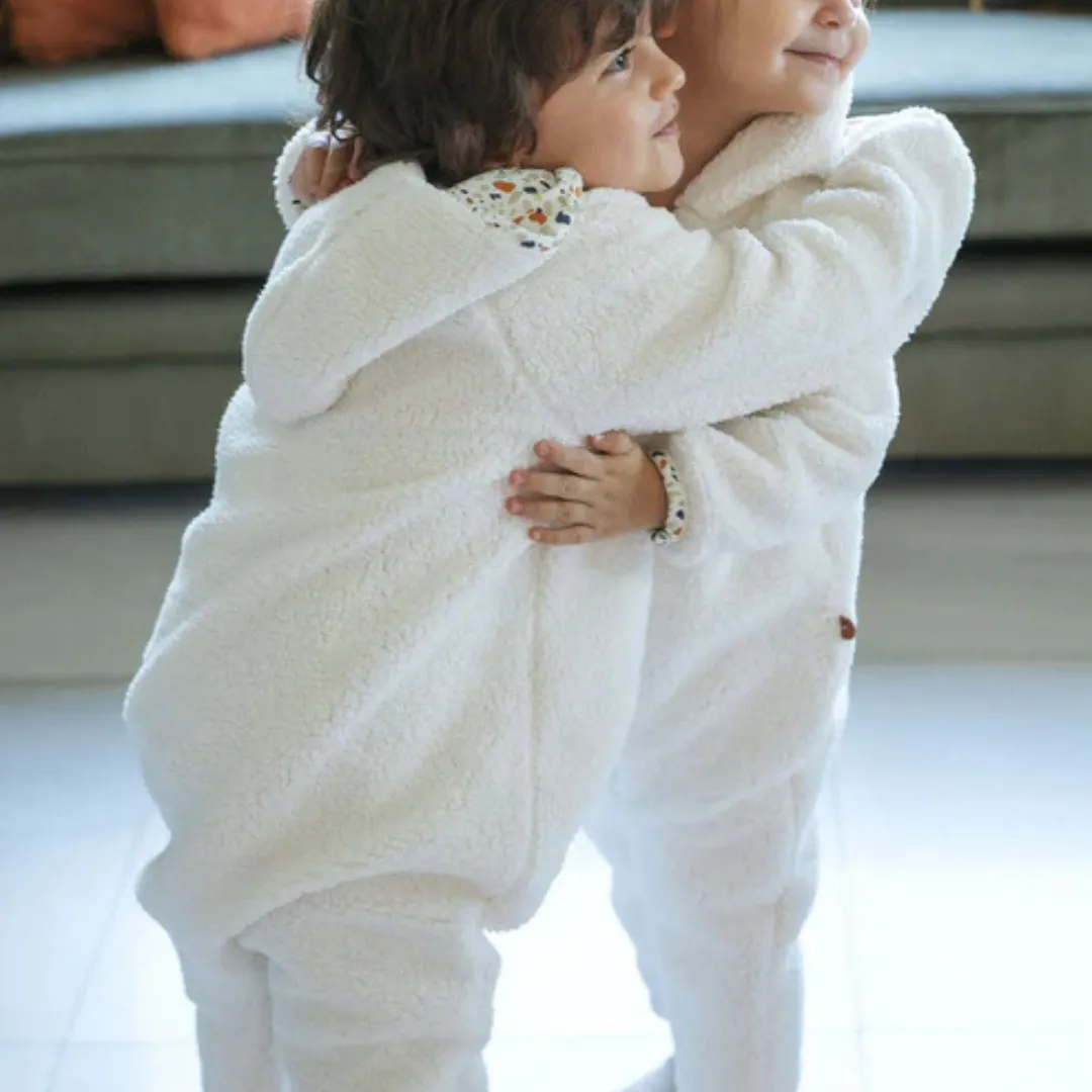 Wellsoft Hooded Romper White