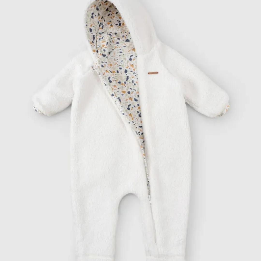 Wellsoft Hooded Romper White