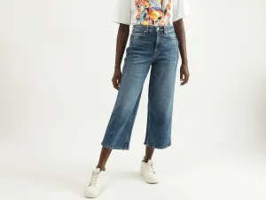 Women Solid Flared Fit Jeans