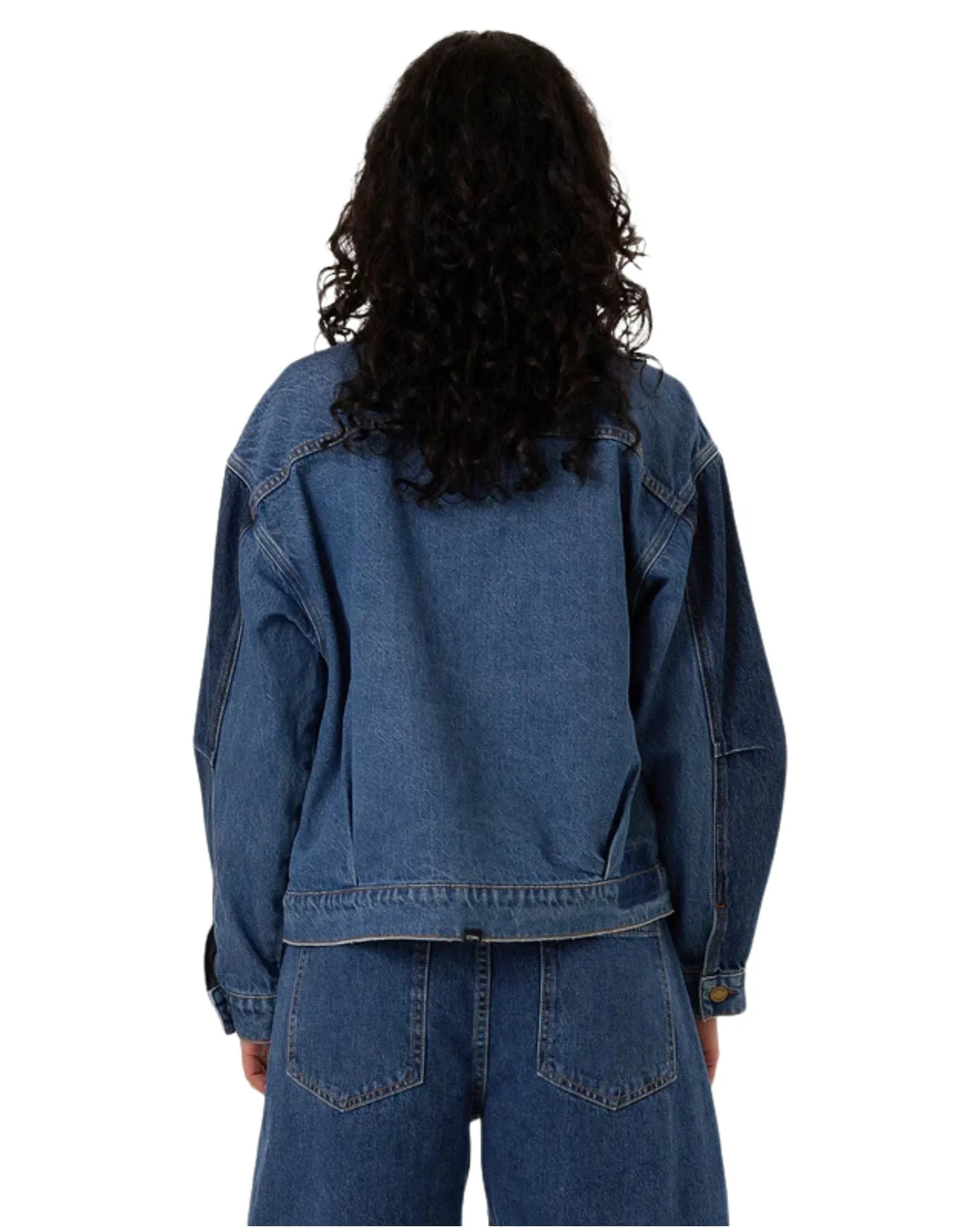 Womens Bailey Jacket - Two Tone Blue